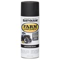 Rust-Oleum Farm & Implement Paint, Gloss, Black, 1 gal 280130